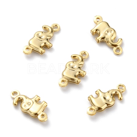 Brass Links Connectors KK-O131-02-G-1