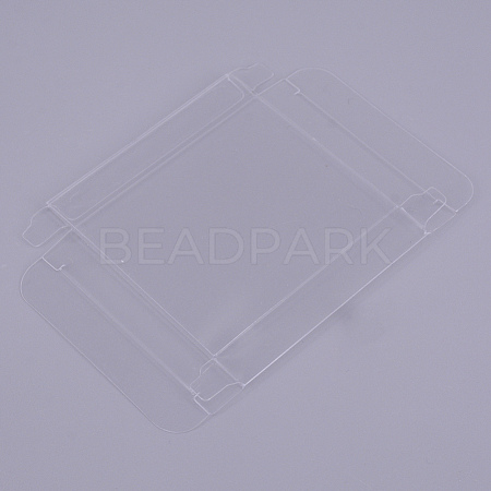 Transparent PVC Box Candy Treat Gift Box CON-WH0074-09-1