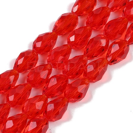 Transparent Glass Beads Strands EGLA-N013-T6mm-D12-1