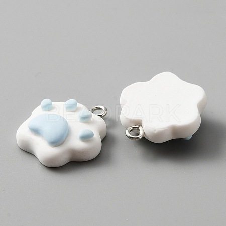 Opaque Resin Pendants RESI-TAC0004-26D-1