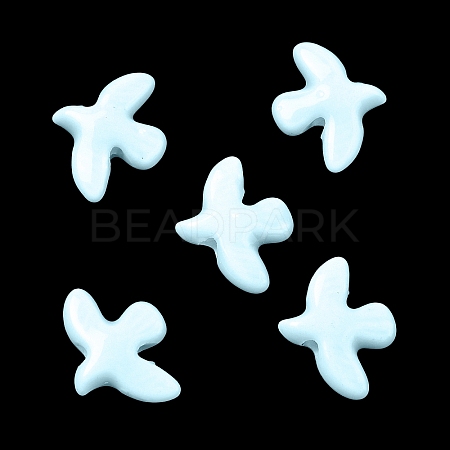 Handmade Porcelain Beads PORC-D013-01K-1