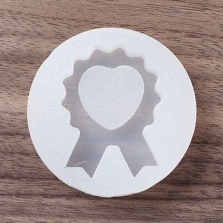 Heart Medal Shaker Molds DIY-G050-03-1