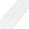 10 Strands Imitate Austrian Crystal Bicone Glass Beads Strands GLAA-HY0001-37B-1