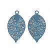 430 Stainless Steel Filigree Pendants X-STAS-S108-01A-2