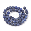 Natural Sodalite Beads Strands G-T106-054-3