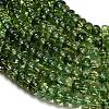 Dyed Imitation Gemstone Glass Beads Strands GL-Z001-03A-14-2