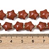 Natural Red Jasper Beads Strands G-Z080-A18-10mm-5