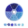 6 Colors 8/0 Glass Seed Beads SEED-X0052-03B-3mm-1