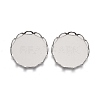 Tarnish Resistant 304 Stainless Steel Cabochon Settings LS-STAS-P249-16E-P-1