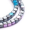 Electroplated Non-magnetic Synthetic Hematite Beads Strands G-L562-04A-2