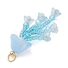 Glass Seed Beaded Pendants PALLOY-MZ01230-01-4