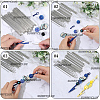 50Pcs Iron Pins FIND-SC0020-71C-6