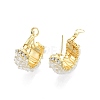 Crystal Rhinestone Thick Hoop Earrings EJEW-I269-07G-4