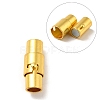 Brass Magnetic Screw Clasps X-MC078-M-2