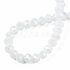 Electroplate Glass Beads Strands EGLA-A044-P1mm-A01-3