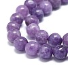 Natural Lilac Jade Beads Strands G-O201A-05A-3