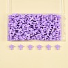 200Pcs Opaque Acrylic Beads SACR-FS0001-39F-9