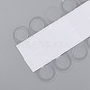 Transparent PVC Self Adhesive Hang Tabs X-CDIS-Z001-02A-2