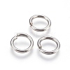 Tarnish Resistant 304 Stainless Steel Saw Cut Open Jump Rings STAS-P212-25P-24-1