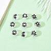 Transparent Acrylic Beads TACR-YW0001-12B-5