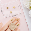 6Pcs 304 Stainless Steel Ear Nuts STAS-BBC0005-38G-3