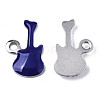201 Stainless Steel Enamel Charms STAS-N088-15B-2