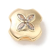 Rack Plating Brass Glass Pendants KK-S368-05G-1