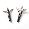 Natural Obsidian Big Pendants G-F586-A07-2