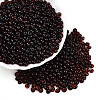 3/0 Baking Paint Glass Fringe Seed Beads SEED-A034-04J-3