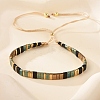 Vintage Ethnic Style Adjustable Glass Tila Beaded Handmade Slider Bracelets for Women ZN9527-1-1