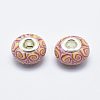 Handmade Polymer Clay European Beads CLAY-K002-C19-2