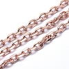 Brass Cable Chains KK-P155-53RG-NR-1