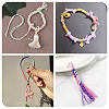 5 Rolls 5 Colors Segment Dyed Macrame Cotton Cord OCOR-TA0004-05C-8