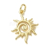 Rack Plating Brass Pendants KK-K392-39G-1