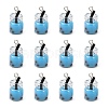 Glass Bottle Pendants X-CRES-S359-01C-1