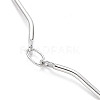 304 Stainless Steel Twist Bar Link Chain Bracelet BJEW-K226-06P-2