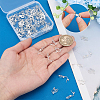 30 Pairs 925 Sterling Silver Clip-on Earring Findings STER-PH0005-01S-3