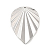 304 Stainless Steel Big Pendants STAS-F290-08P-1