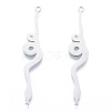 Non-Tarnish 201 Stainless Steel Pendants STAS-N090-LA941-1-2