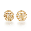 Alloy European Beads PALLOY-T048-29G-1