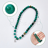 1 Strand Natural Fuchsite Beads Strands G-HY0001-32-5