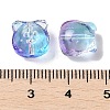 Transparent Spray Paint Glass Beads GLAA-Z011-01A-3