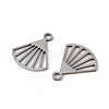 Non-Tarnish 304 Stainless Steel Pendants LS-STAS-E186-02P-2