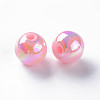 Opaque Acrylic Beads MACR-S370-D10mm-A01-2