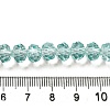 Transparent Baking Paint Glass Beads Strands LS-DGLA-A034-T8mm-D01-4