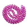 Baking Paint Transparent Glass Beads X1-DGLA-A035-T10mm-A03-3