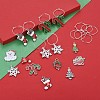Christmas Theme DIY Earring Making DIY-JP0003-46-2