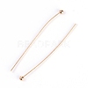 Brass Ball Head Pins KK-WH0043-03D-01-2