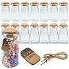 12Pcs 2 Styles Glass Bottle CON-YW0001-63-1