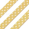 5M Cotton Linen Strar Printed Ribon OCOR-K008-01A-01-1